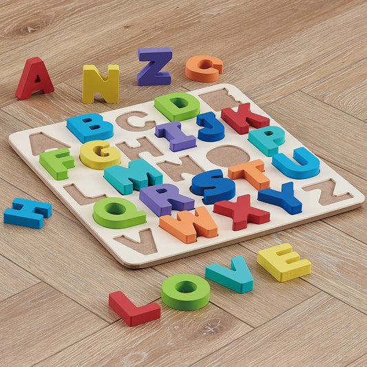 Spark Create Imagine Wooden Alphabet Puzzle