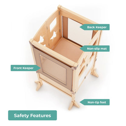 Guidecraft Classic Kitchen Helper Learning Tower