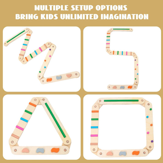 Ealing Wooden Balance Beam Set (6 Pieces)