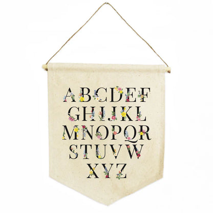 Personalized Natural Cotton Shield Banner