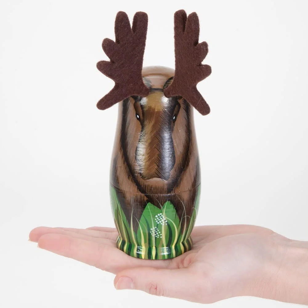 Bits and Pieces “Woody and Friends” Nesting Dolls Set