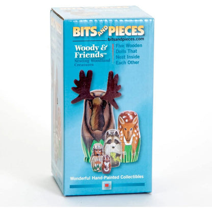 Bits and Pieces “Woody and Friends” Nesting Dolls Set