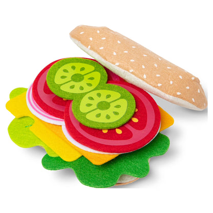 Melissa & Doug Felt Food Sandwich Play Set