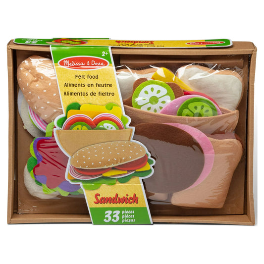 Melissa & Doug Felt Food Sandwich Play Set