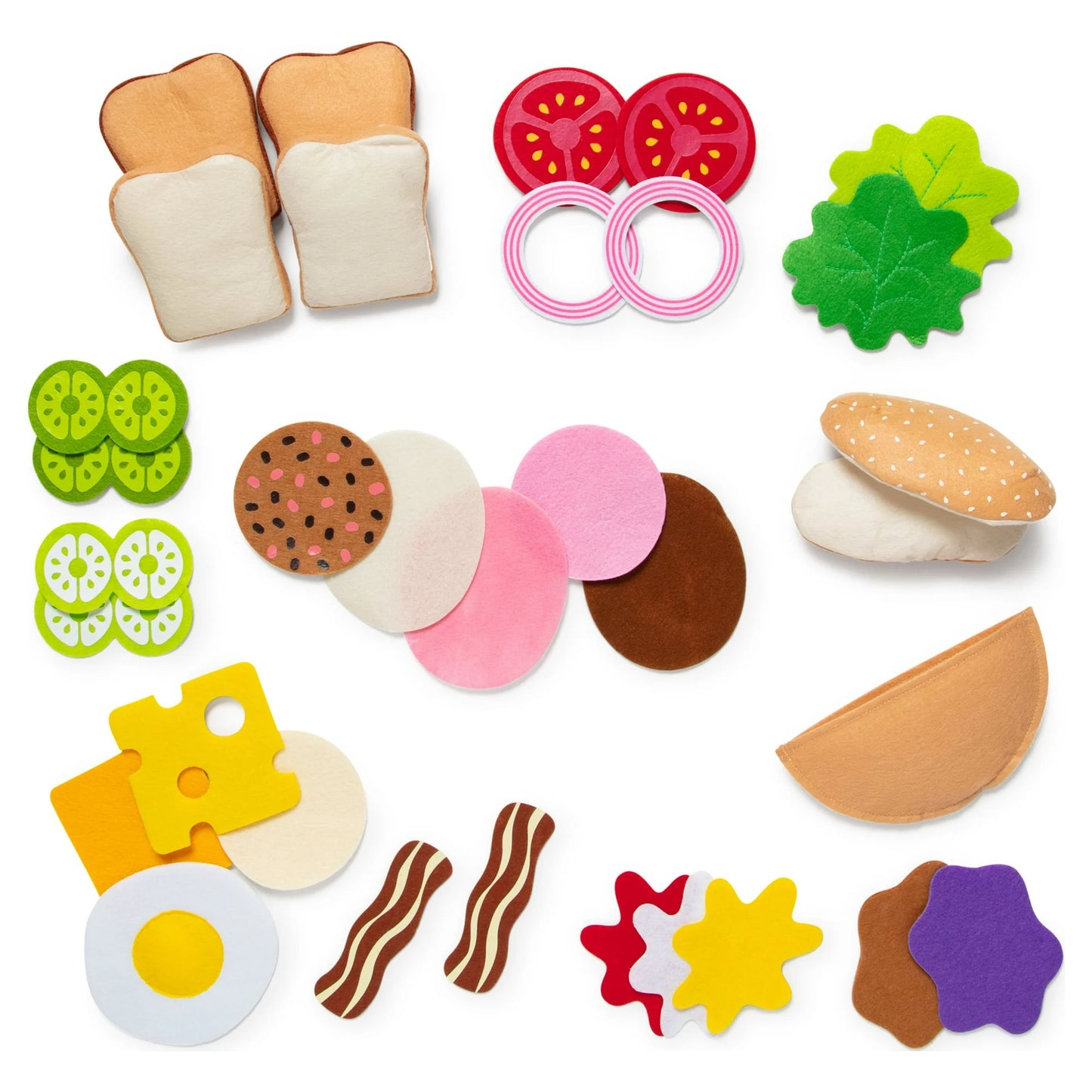 Melissa & Doug Felt Food Sandwich Play Set