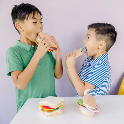 Melissa & Doug Felt Food Sandwich Play Set